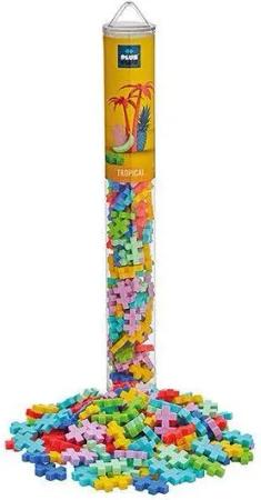 PLUS-PLUS 100 Kreativ Bausteine Tropical Konstruktionsspielsteine