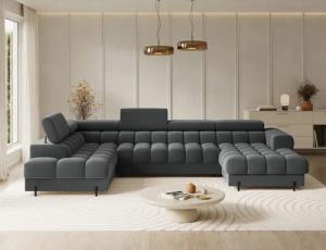 Lukas Möbel Wohnlandschaft Deisgner XXL-Sofa in