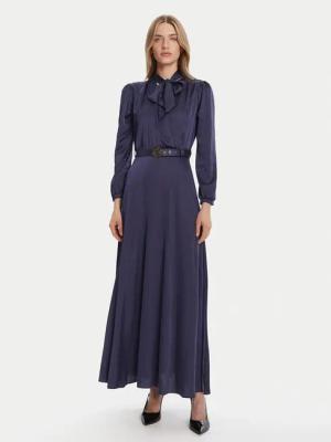 Rinascimento Abendkleid CFC0125256003 Dunkelblau Regular Fit
