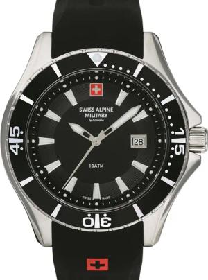 Swiss Alpine Military 7040.1837 Diver Herrenuhr 45mm 10ATM