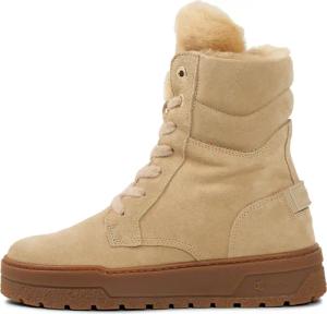 BOGNER Schnürboots Calgary mit Spikes für Damen - Camel - 38