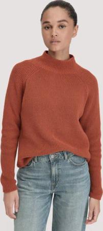 hessnatur Damen Pullover Relaxed aus Bio-Baumwolle - braun - Größe L