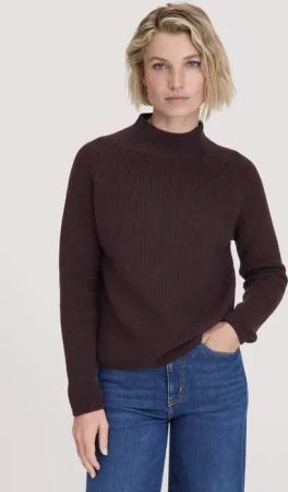 hessnatur Damen Pullover Relaxed aus Bio-Baumwolle - braun - Größe XXL