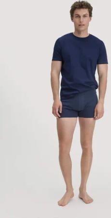 hessnatur Herren Pants Regular Cut im 2er-Pack PURE NATURE aus Bio-Baumwolle - blau - Größe 8
