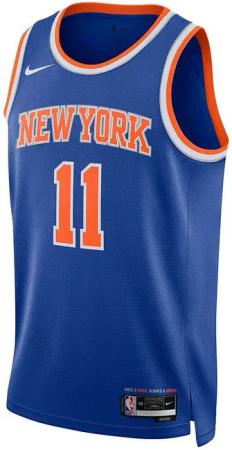 Nike NBA New York Knicks Jalen Brunson Dri-fit Icon Swingman Trikot Blau F498