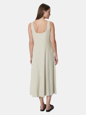 Marc O'Polo Sommerkleid 403 1328 21025 Écru Regular Fit