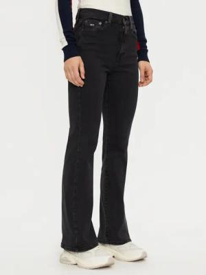 Tommy Jeans Jeans Sylvia DW0DW19910 Schwarz Flare Fit