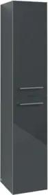 V&B Hochschrank Avento 35x176x40,4cm, 2 T, r, G vc g, cryst Gr