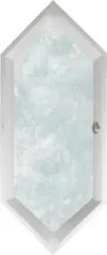 V&B Badewanne Squaro 1900x800x525mm 6-Eck m. System CE TP1 inkl. MT Weiß Alpin