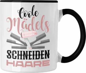 Trendation Tasse Friseurin Tasse Geschenk Schere