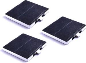 Trade-Shop Aktivkohlefilter 3x passend für Constructa
