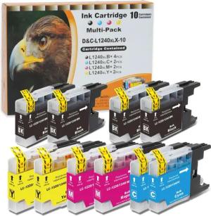 Kompatibel Brother LC-1240 XL Multipack 10-Farben