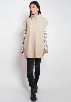 Seidel Moden Pullunder mit kleinem Metalllabel,