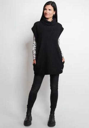 Seidel Moden Pullunder mit kleinem Metalllabel,