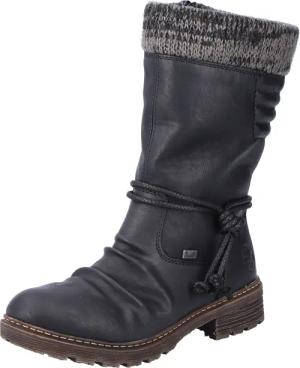 Rieker Winterstiefel, Winterboots, Blockabsatz, TEX-Membran, mit