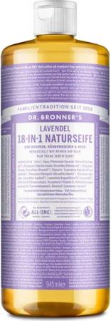 Dr. Bronners Handseife -IN- Naturseife Lavendel,