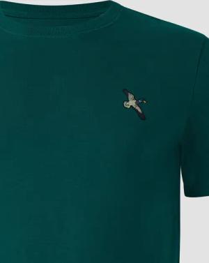 s.Oliver Kurzarmshirt Heavy Jersey T-Shirt mit