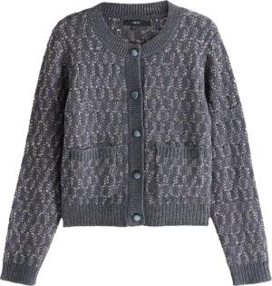 Next Strickjacke Funkelnde Co-Ord Strickjacke mit