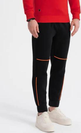 OMBRE Jogginghose Herren Jogginghose mit Kontrastnähten