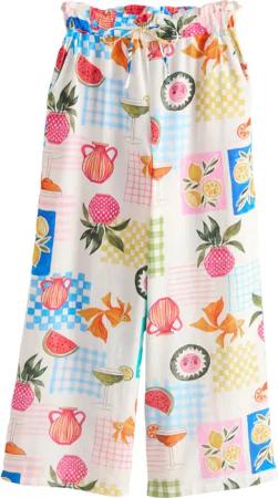Next Palazzohose Schlupfhose mit weitem Beinschnitt
