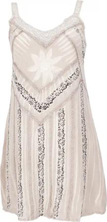 Guru-Shop Midikleid Besticktes indisches Minikleid Boho
