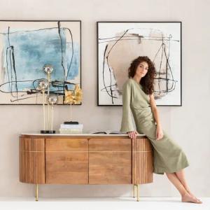 Kare Design Bild mit Rahmen Gerahmtes