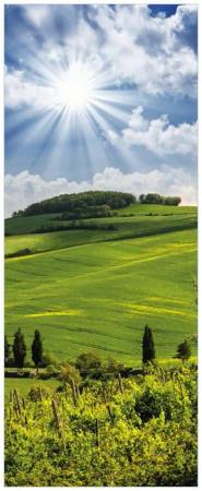 Wallario Poster, Strahlender Sonnenschein, in verschiedenen