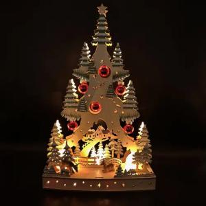 Online-Fuchs LED Dekoobjekt Lichterspitze Weihnachtsbaum aus