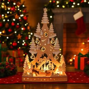 Online-Fuchs LED Dekoobjekt Lichterspitze Weihnachtsbaum aus