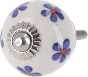 Guru-Shop Möbelknopf 12`er Set Kleiner Keramik