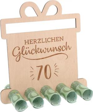 Spruchreif® Spardose Witziges Geldgeschenk, Gutscheinverpackung, Geschenk