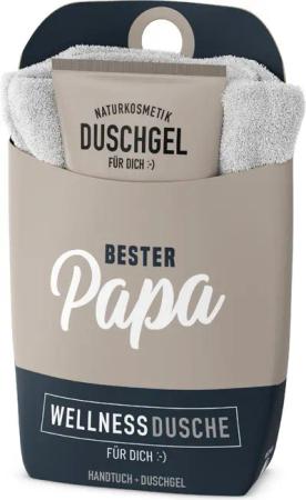 La Vida Handtuch Wellness-Dusche Geschenkset Duschgel