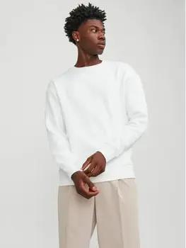 Jack & Jones  Sweatshirt 12208182 CREW NECK-CLOUD DANCER