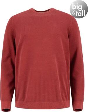 Marc O'Polo Herren Pullover rot unifarben