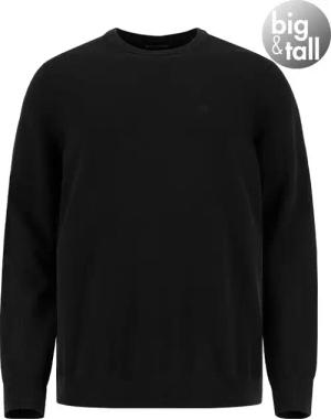Marc O'Polo Herren Pullover schwarz unifarben