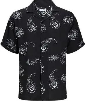Jack & Jones  Hemdbluse 12248448 ABSTRACT-BLACK