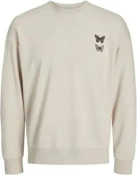 Jack & Jones Sweatshirt 12249454 JJHEKTOR-MONNBEAM