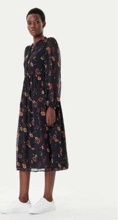 ONLY Kleid für den Alltag Eliza 15355021 Schwarz Regular Fit