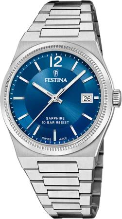 Festina F20035/4 Damenuhr Swiss Made Rivé 35mm 10ATM