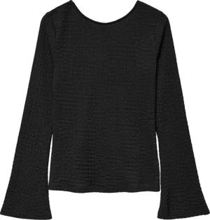 Vero Moda Bluse Cille 10334657 Schwarz Slim Fit