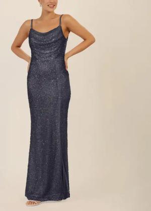 Apart - Abendkleid - Größe 40 - blau
