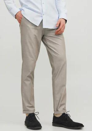 Jack & Jones Chinohose "MARCO – Chinohose mit Stretchanteil und Komfort", modisch, slim fit, Web