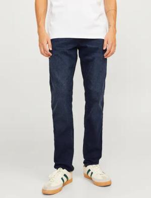 Jack & Jones Slim-fit-Jeans "JJIGLENN mit Used-Look und Stretchkomfort", Abriebeffekte, modisch, slim fit, Baumwollmischung