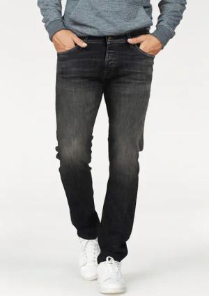 Jack & Jones Slim-fit-Jeans "JJIGLENN – Slim-Fit-Jeans mit niedriger Leibhöhe", Used, modisch, slim fit, Denim/Jeans
