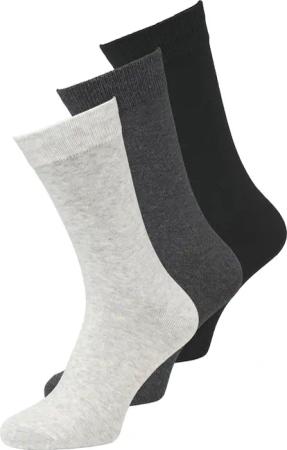 Jack & Jones Freizeitsocken "JACRAFAEL – Sockenpackung mit Stretch-Anteil, Einheitsgröße", (Packung, 3 Paar), uni und melange, casual