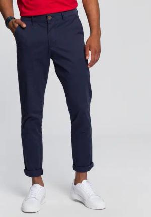 Jack & Jones Chinohose "JPSTMARCO mit schmalem Bein und pflegeleichtem Stoff", washed, modisch, schmal, Baumwollmischung
