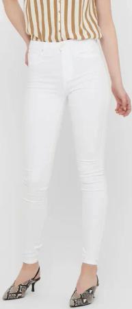 ONLY Skinny-fit-Jeans "ONLROYAL – Stretch-Denim mit hohem Bund für optimalen Sitz", unifarben, casual, skinny fit, Denim, Eingrifftaschen