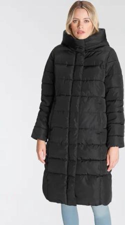ONLY Steppmantel "ONLTINA – Puffermantel mit Premium-Füllung und verdecktem Zipper", regular fit, casual, Steppware, Kunstfaser, hochschließend