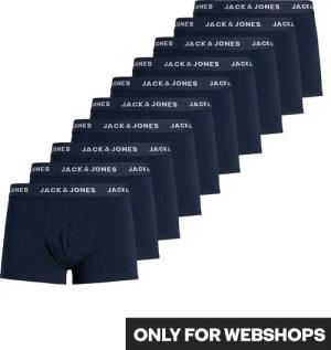 Jack & Jones Trunk "JACSOLID 10er-Pack, bequem, elastisch, ideal für jeden Tag", (Packung, 10 St.), meliert, modisch, eng anliegend, Baumwollmischung, Bündchen