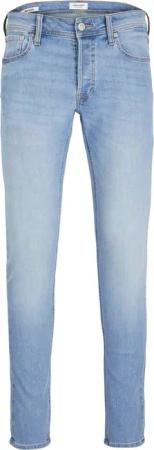 Jack & Jones Slim-fit-Jeans "JJIGLENN mit Used-Look und Stretchkomfort", Abriebeffekte, modisch, slim fit, Baumwollmischung